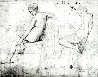 Étude pour le Bain turc